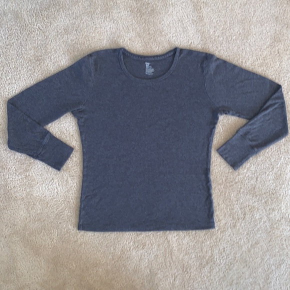 Gap Long Sleeve T-shirt, Size Large, Gray - Picture 1 of 9